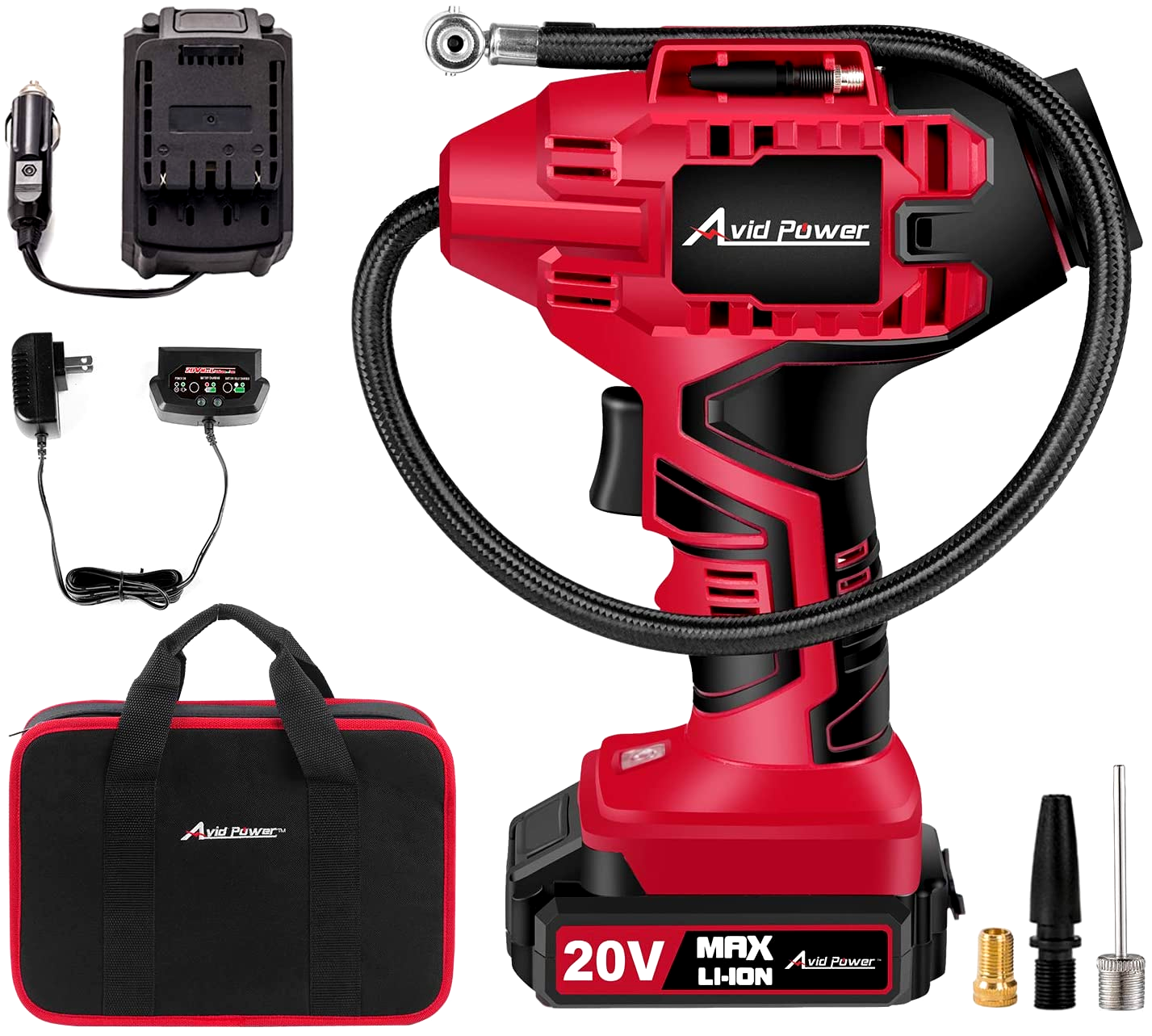 Avid Tools 20V Cordless Air Pump for 