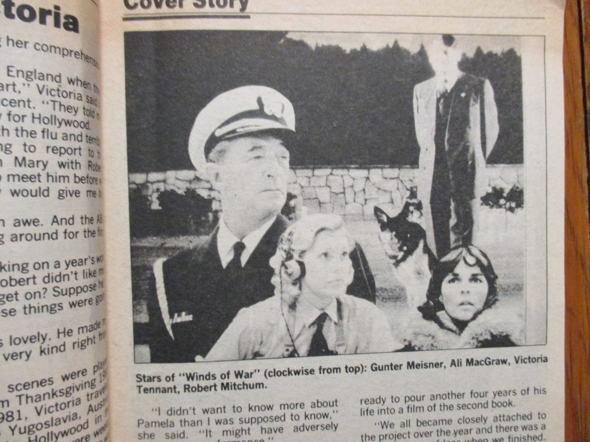 Feb. 6, 1983 St. Louis Post-Dispatch TV Mag(THE WINDS OF WARVICTORIA  TENNANT) | eBay