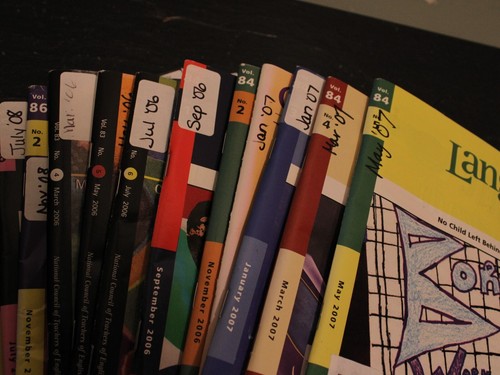 Language Arts Magazine Lot - 17 2006-2009 Literature English Teacher Magazines - Picture 2 of 9