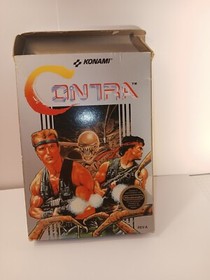 Contra Nintendo NES lot Box Manual Book Inserts   Konami