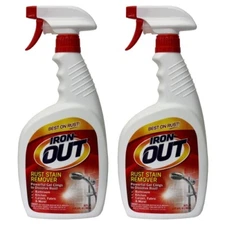 Iron OUT Rust Stain Remover Spray, 24 fl oz (2 Pack)