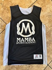 Kobe Bryant Mamba Sports Academy Reversible Youth Basketball Jersey Size Small