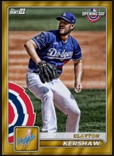 TOPPS BUNT DIGITAL - 2021 OPENING DAY BASE RARE - GOLD COMPLETE SET (30 Cards)