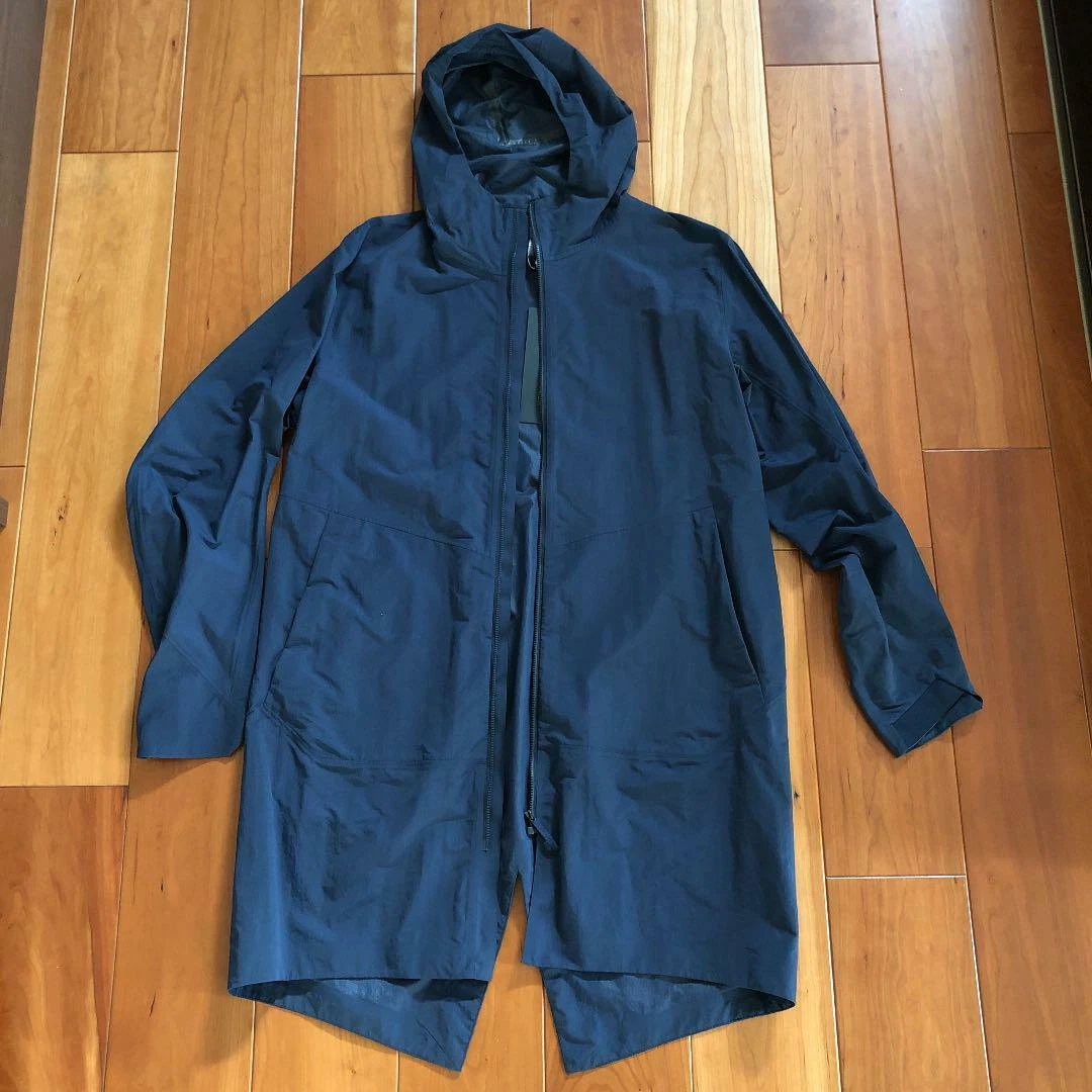 Unused ARC'TERYX VEILANCE Monitor LT Coat 100% Nylon Navy Size XL With Cover