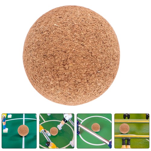 Balles Baby-Foot Liège 36mm - Rechange Tranquille Et Écologique Pour Table Football, Lot 1/6/12
