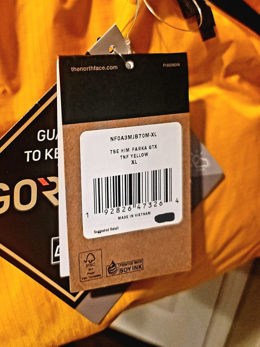 North Face-Yellow 7SE Himalayan Parka GoreTex-Summit Series North Face-Yellow 7SE Himalayan Parka GoreTex-Summit Series