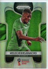 2018 Panini Prizm World Cup HOLO SILVER Parallel #141 Kelechi Iheanacho Nigeria