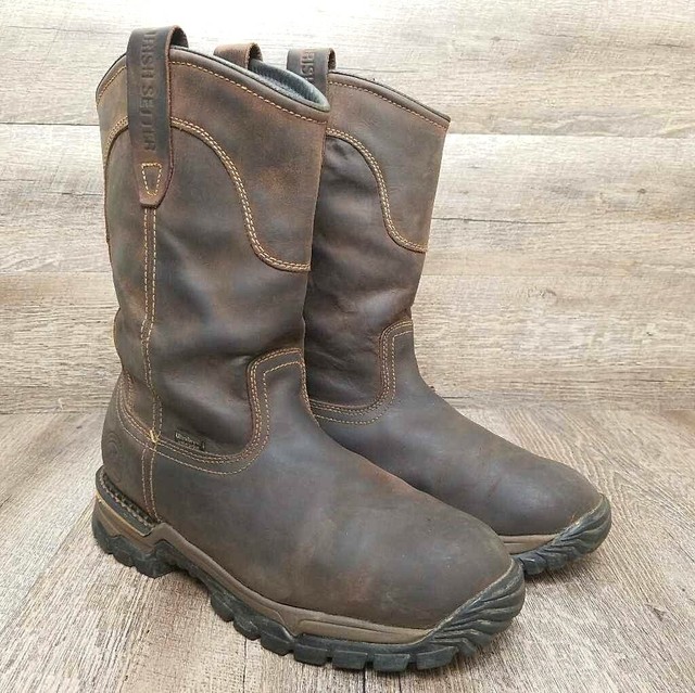 irish setter work boots slip on