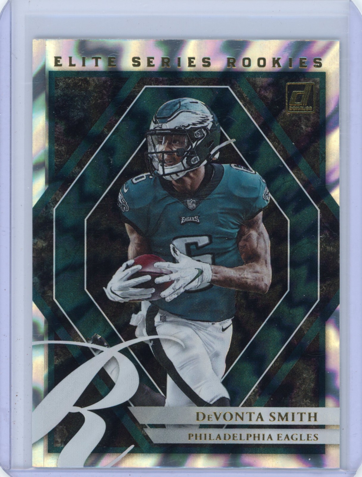 2021 Panini Donruss DeVonta Smith Elite Series Rookies RC- Philadelphia Eagles