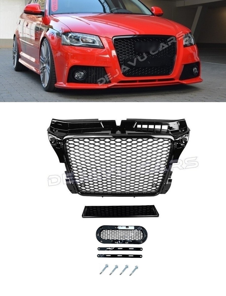 Grille en nid d'abeille 1 Paire De Phares Antibrouillard Pour Pare-choc Avant Voiture Couverture
