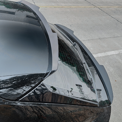 For Audi Q8 SQ8 RSQ8 20-2024 Glossy Black Roof Rear Trunk Spoiler Lip ...