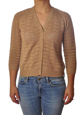 Ottod ame - Strickjacke - Damen - beige - 3785528A181557