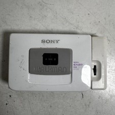 Sony Walkman WM-EX88 White Portable Dolby Personal Cassette Player - For Parts