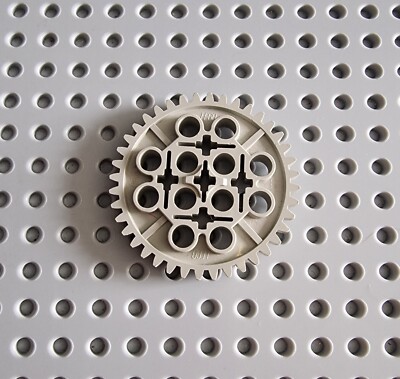 Lego Technic Technic Gears 40 Teeth Vintage Light Gray 3649 K131
