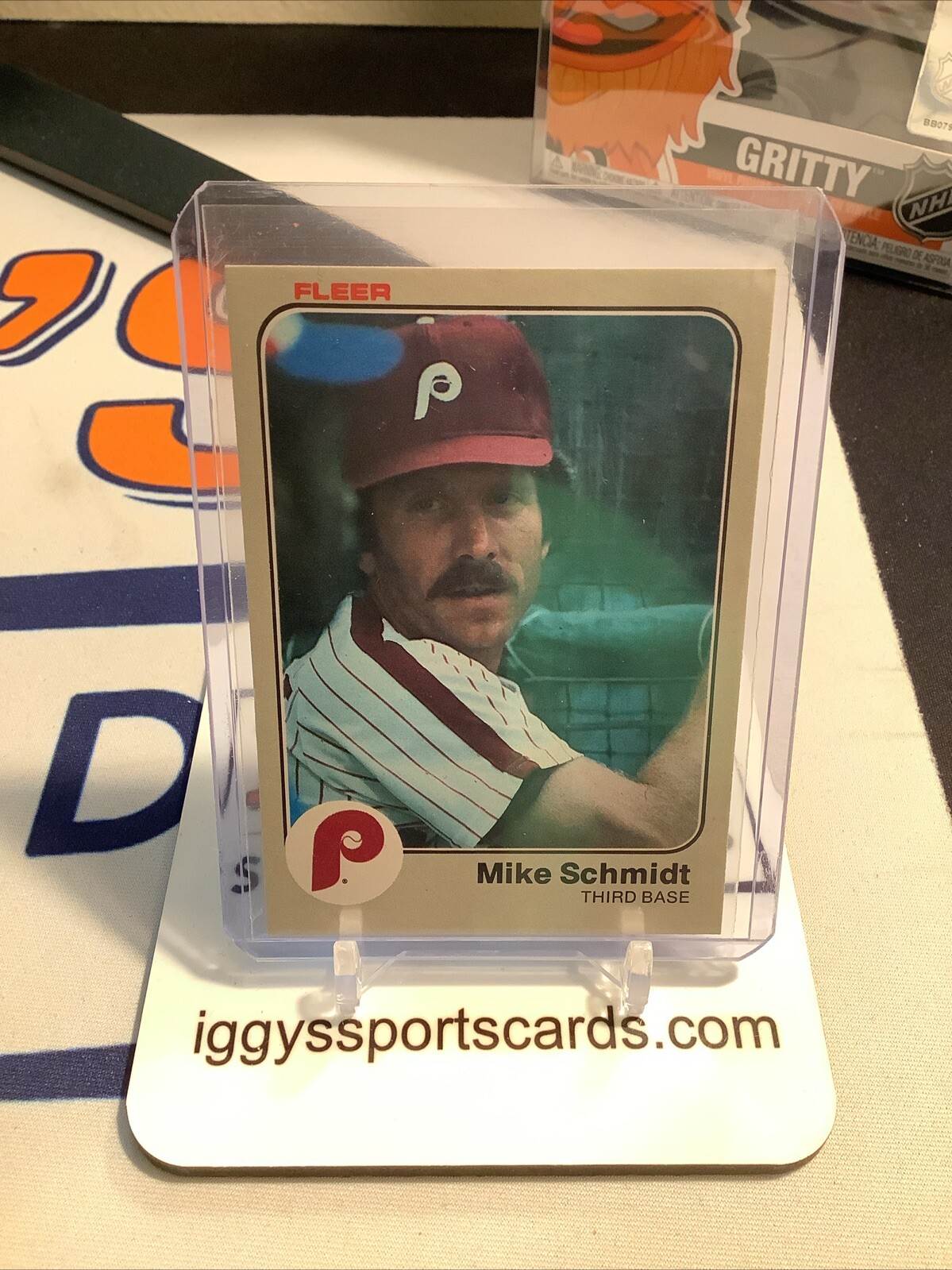 1983 FLEER MIKE SCHMIDT PHILADELPHIA PHILLIES #173