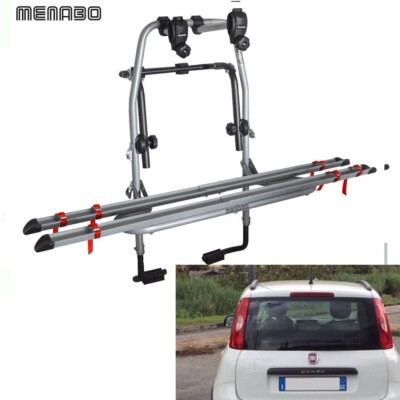 FAHRRADTRÄGER HINTEN 2 SCHIENEN FIAT PANDA 4X4 BJ 2020 FÜR 2 FAHRRÄDER HERREN DAMEN MB