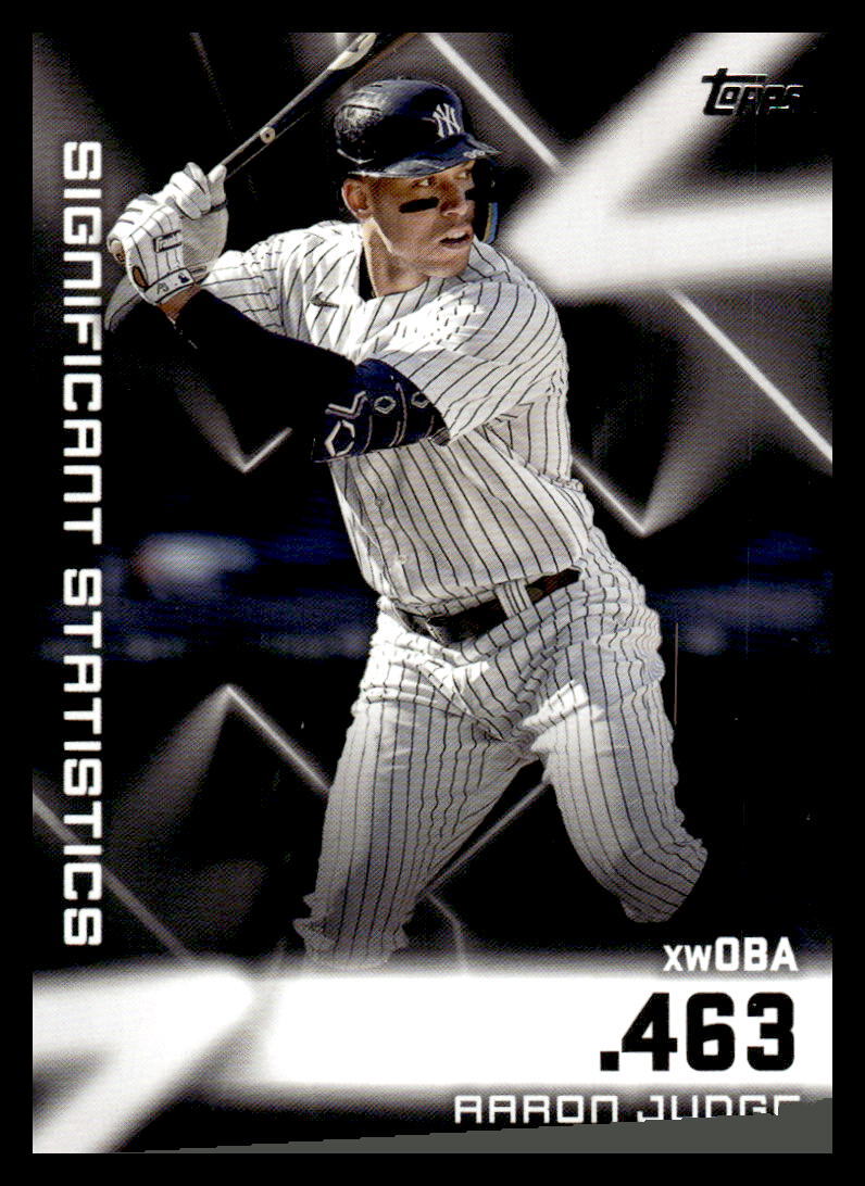 2023 Topps Series 2 Aaron Judge Significant Statistics SS-1