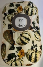 Bib 11" Neck Pull Over Head T-Shirt Special Needs Drool Cotton water resistant