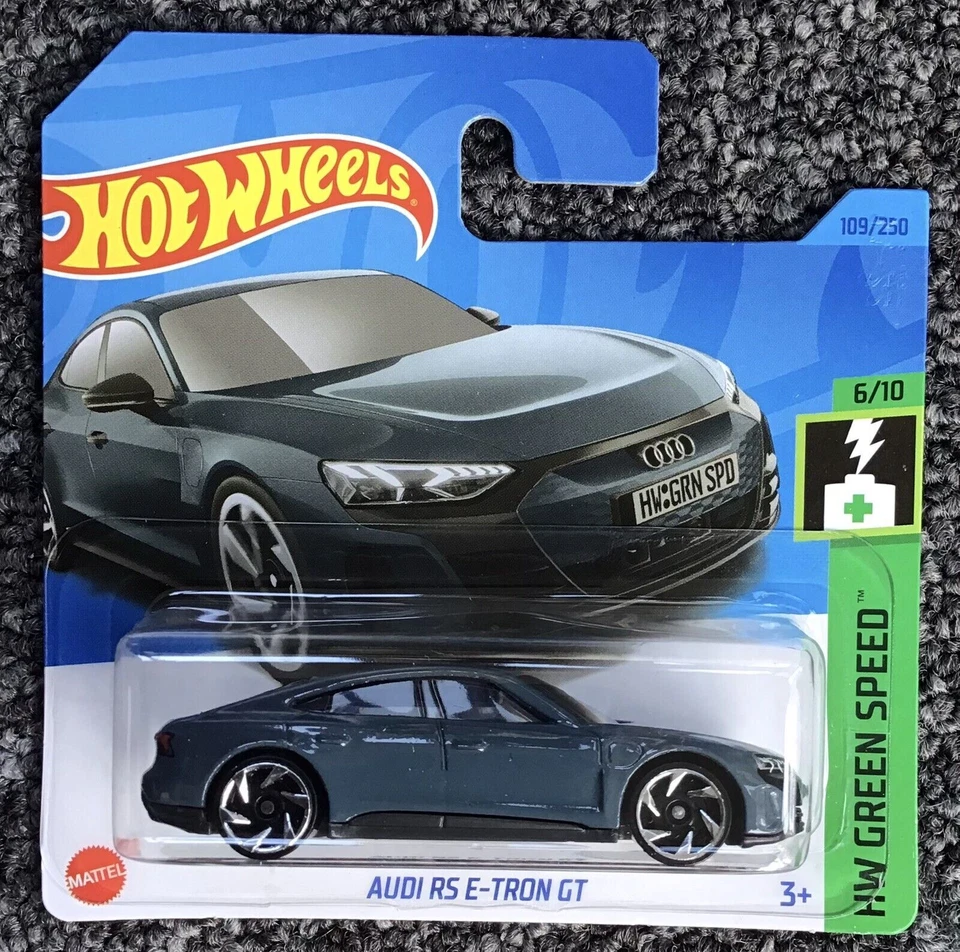 Hot Wheels 2 Choose Your Own - Green Speed - Tesla, Audi, Porsche, Nissan, Volvo - Image 4 of 4