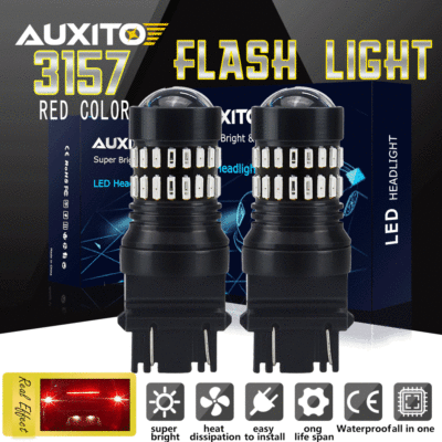 2X LEGAL STROBE Rear Brake Taillight Taillamp Light Bulb for Chrysler Dodge Jeep 2X LEGAL STROBE Rear Brake Taillight Taillamp Light Bulb for Chrysler Dodge Jeep