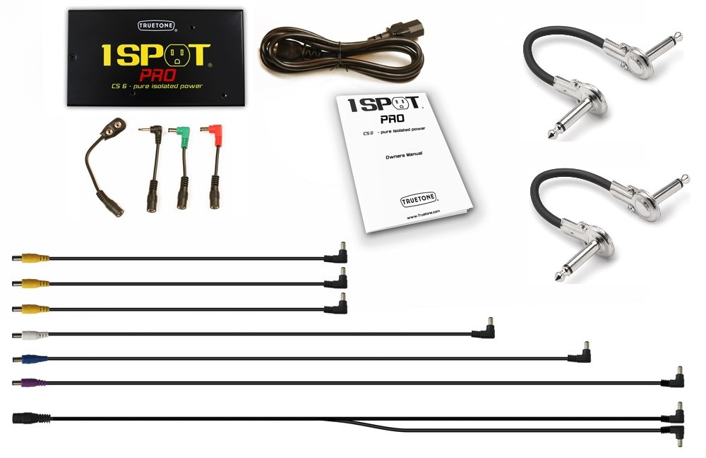 New TrueTone 1 Spot Pro CS 6 Isolated Pedal Power Supply