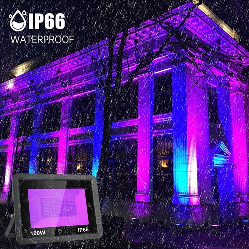 30W-300W UV Light Black Light LED Ambient Light DJ Par Stage Disico Floodlight - Picture 9 of 29