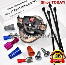 Wascomat Dryer Limit Thermostat 150C 881504, 471881504 - Ships Free TODAY!