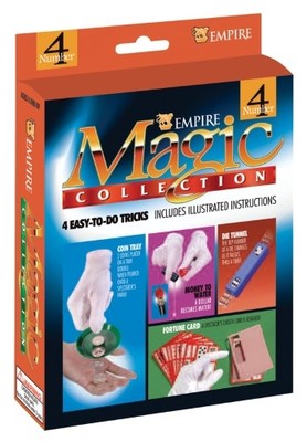 Empire Magic Collection Set 4 beinhaltet 4 Easy to Do Tricks Münztablett Würztunnel