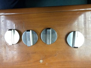 4 Knobs HOTPOINT Direct Flame FTGHG 641 D/H Gas Hob SET | eBay