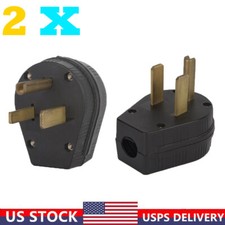 NEMA 6-50P Welder Plug 50 Amp Male 220V 208 220 250 Volt Welder Dryer New 2 pcs
