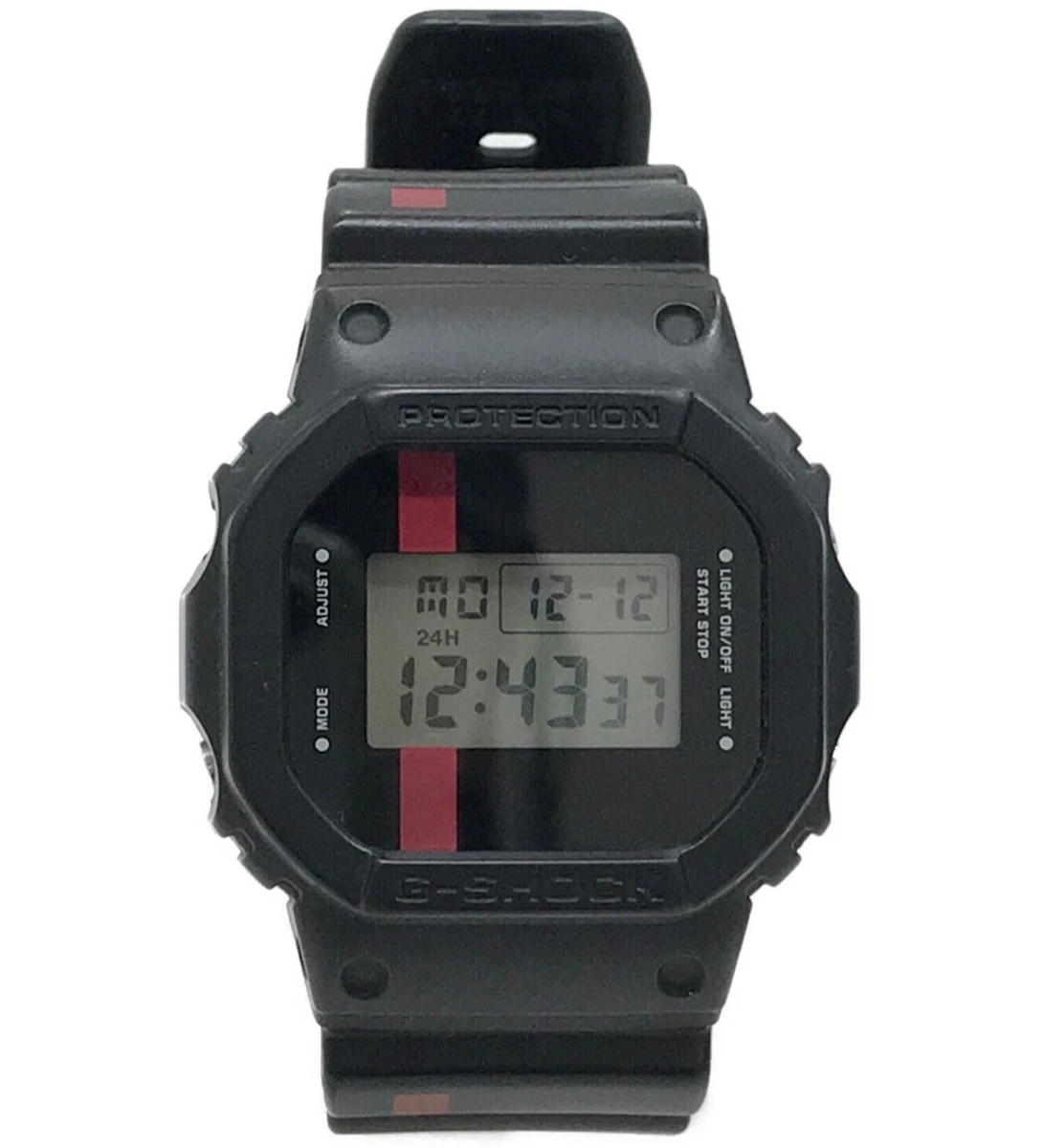 Casio G SHOCK Marlboro collaboration Limited DW 5600 Black Red