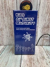 Kids Against Maturity Card Game.New , Windshield Sticker Included
