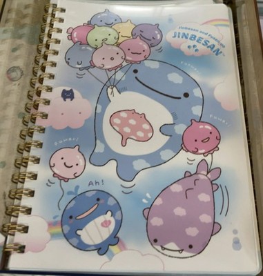 San-X Jinbesan (Walhai) B6SP Ring Notebook (Jinbesan & Fusenuo) NY42801