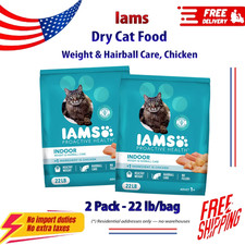 2 Pack IAMS Proactive Health Indoor Adult Cat...