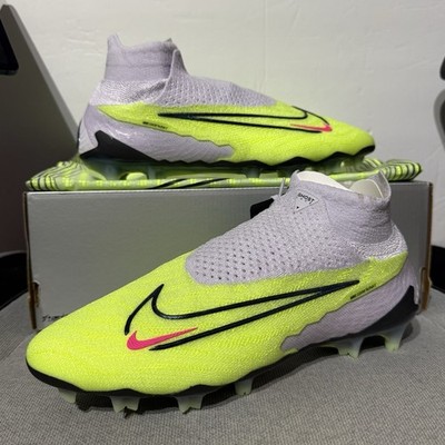 Mens Size 5.5 -Nike Phantom GX Elite DF FG Barely Volt DC9969 705 Soccer Cleats