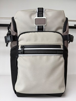 NEW Tumi ALPHA BRAVO RESERVE 19.0  GLOW IN THE DARK Laptop Backpack - CHALK
