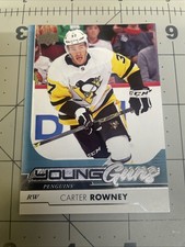 2017-18 Upper Deck Young Guns Carter Rowney # 243