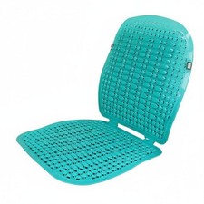 PVC Ventilated Car Seat Cushion Ergonomic Massage Textured Surface Universal