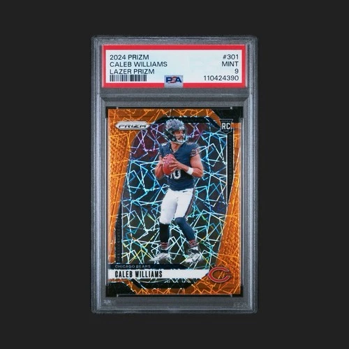 2024 Panini Prizm - Rookies Caleb Williams #301 Lazer Prizm (RC)