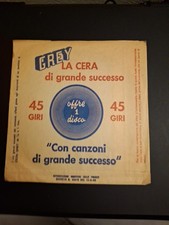 -DISCO PUBBLICITARIO 45 giri CERA GREY-LUCIANO BERETTA JUAN ALEGRE-OTTIME C