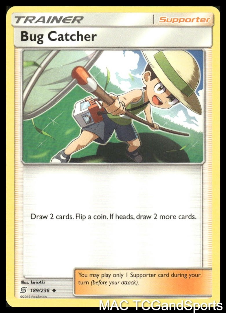 Bug Catcher 189/236 Unified Minds Pokemon TCG LP