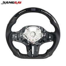 For BMW M5 M8 G30 G20 G28 F90 525i 530i 540i M5 LED Carbon Fiber Steering Wheel