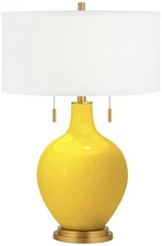 Citrus Toby Brass Accents Table Lamp