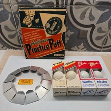 Vintage Lot 12 Golf Balls New Wilson Spalding  Healthways Practice Putt Cup