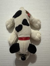 Pound Puppies Vintage 1986 Tonka Plush Gray Black Spots Puppy 7 1/2 Inch