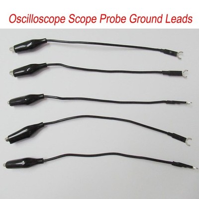 Ground Kabel W/Krokodilklemme Kit Für Tektronix Ulead Oszilloskop Scope Probe