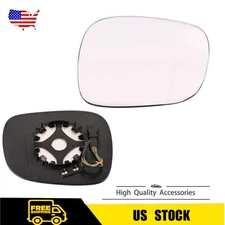 Passenger Side Mirror Glass Replacement For BMW X3 2011-2014 Heated w/ Backing
