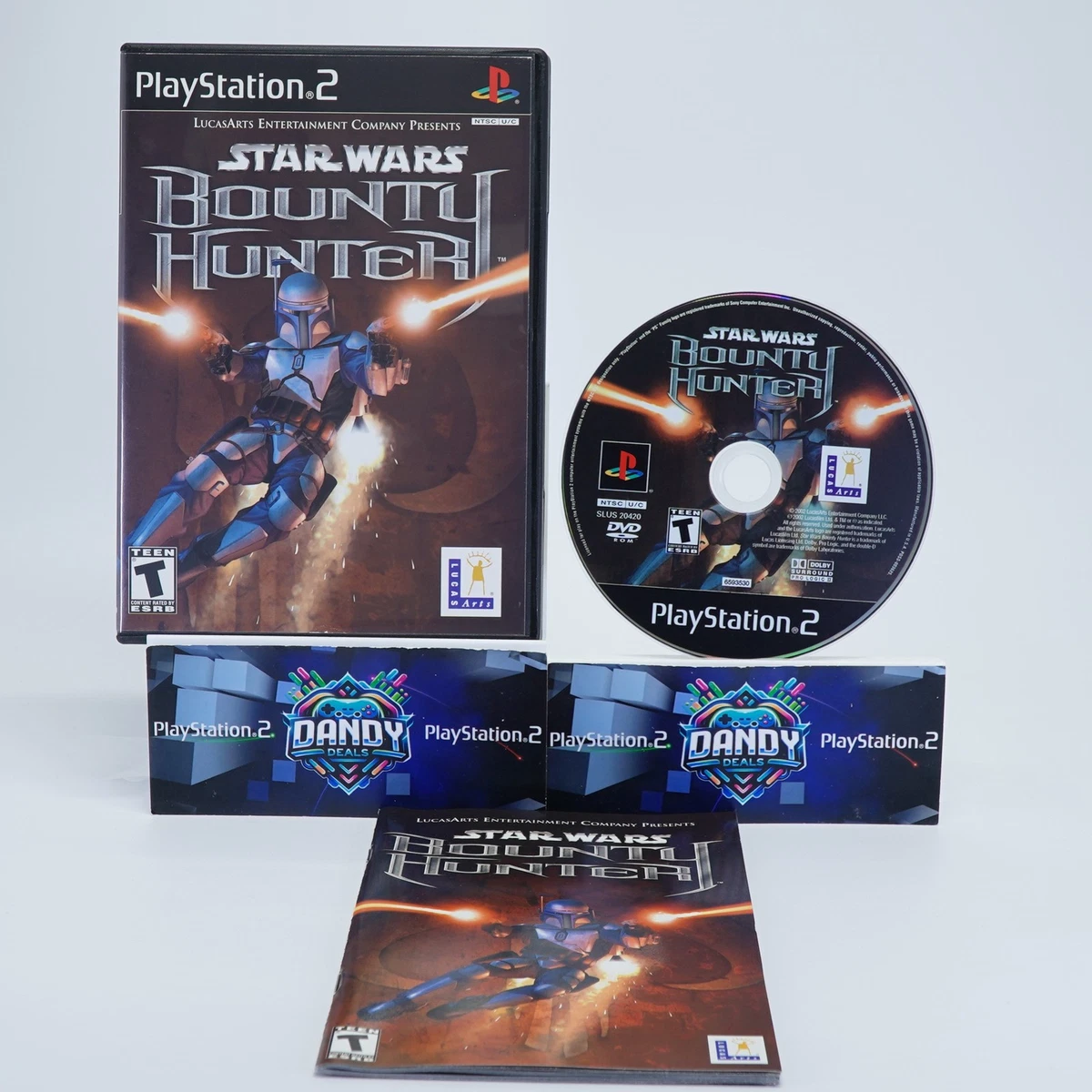 Star Wars: Bounty Hunter Sony PlayStation 2 Video Games for sale