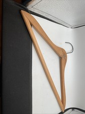 The B R Baker Co. Toledo Ohio - Vintage Wooden Hanger