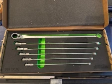 VIM Tools DFXL100 XL Deep Flex Head Ratcheting Wrench Set